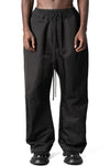 Cotton blend woven trousers