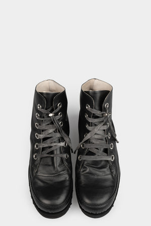 Samoke | AW25 - Laced horse leather sneakers, SNK-11