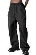 Cotton blend woven trousers