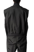Bomber Vest, Black