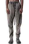 Velvet trousers, Used grey