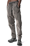 Velvet trousers, Used grey