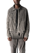 Vlevet jacket, Used grey