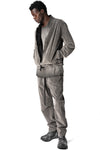 Vlevet jacket, Used grey