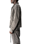 Vlevet jacket, Used grey