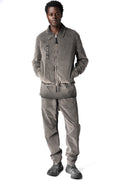 Vlevet jacket, Used grey