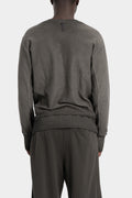 Structured cotton sweater
