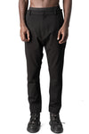 Tapered stretch trousers, Black