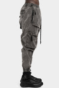 Velvet cargo pants