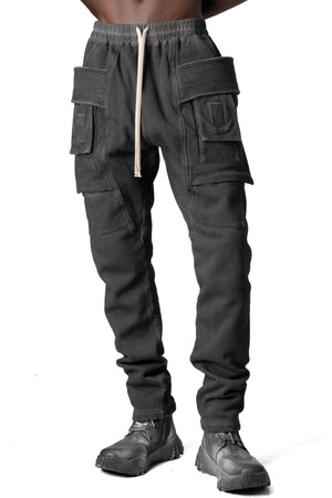 Rick Owens DRKSHDW | AW26 - Creatch Knit Sweatpants, Faded Black DU02F6376FD