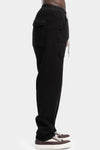 Rick Owens DRKSHDW | AW25 - Classic cargo drawstring pants, Slub Felpa DU02E7370 FSL 09