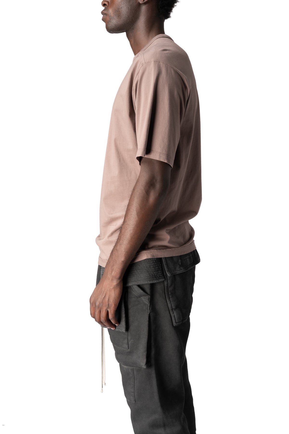 Rick Owens DRKSHDW | AW26 - Brad T Knit T-Shirt, Grape DU02F6254RNP