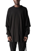 Tommy Hustler Knit T-Shirt, Black