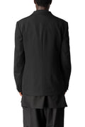 Wool gabardine 3 buttons jacket