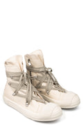 Rick Owens DRKSHDW | AW26 - Megalace Denim Shoes, Milk/Milk/Milk/Milk DU02F6809DOH1W1
