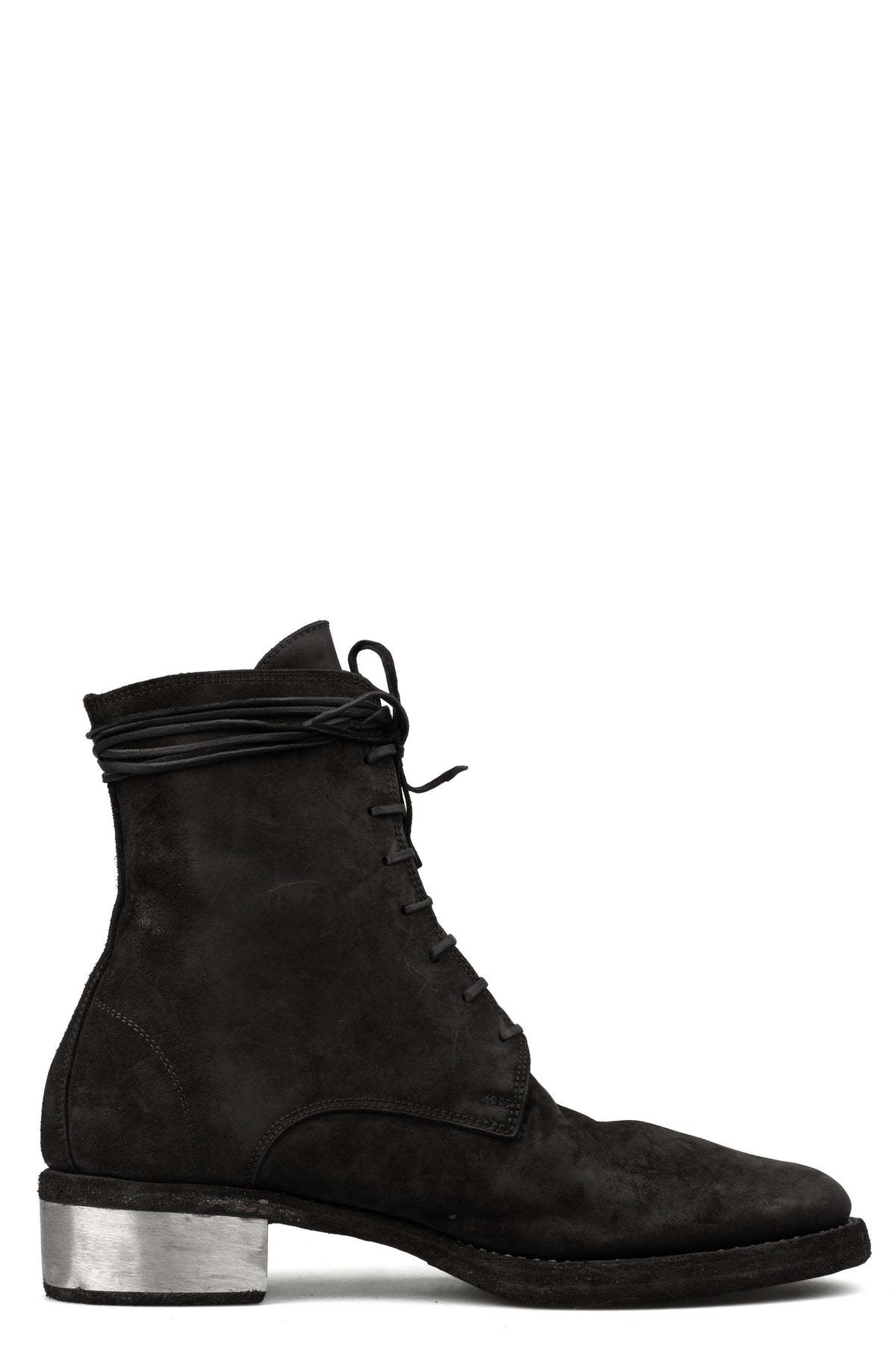 Guidi | Metal heel Lace up boots | 795ZIX, shot on table