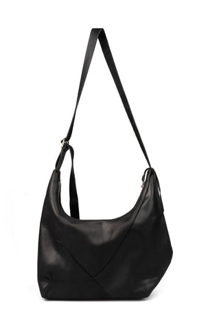 Werkschwarz | AW26 - Leather Shoulder Bag, shot on table