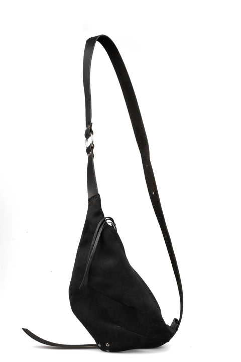 Werkschwarz | AW26 - Leather Cross Body Bag, shot on table