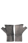Knitted Gloves, Grey Stone Wash Spray