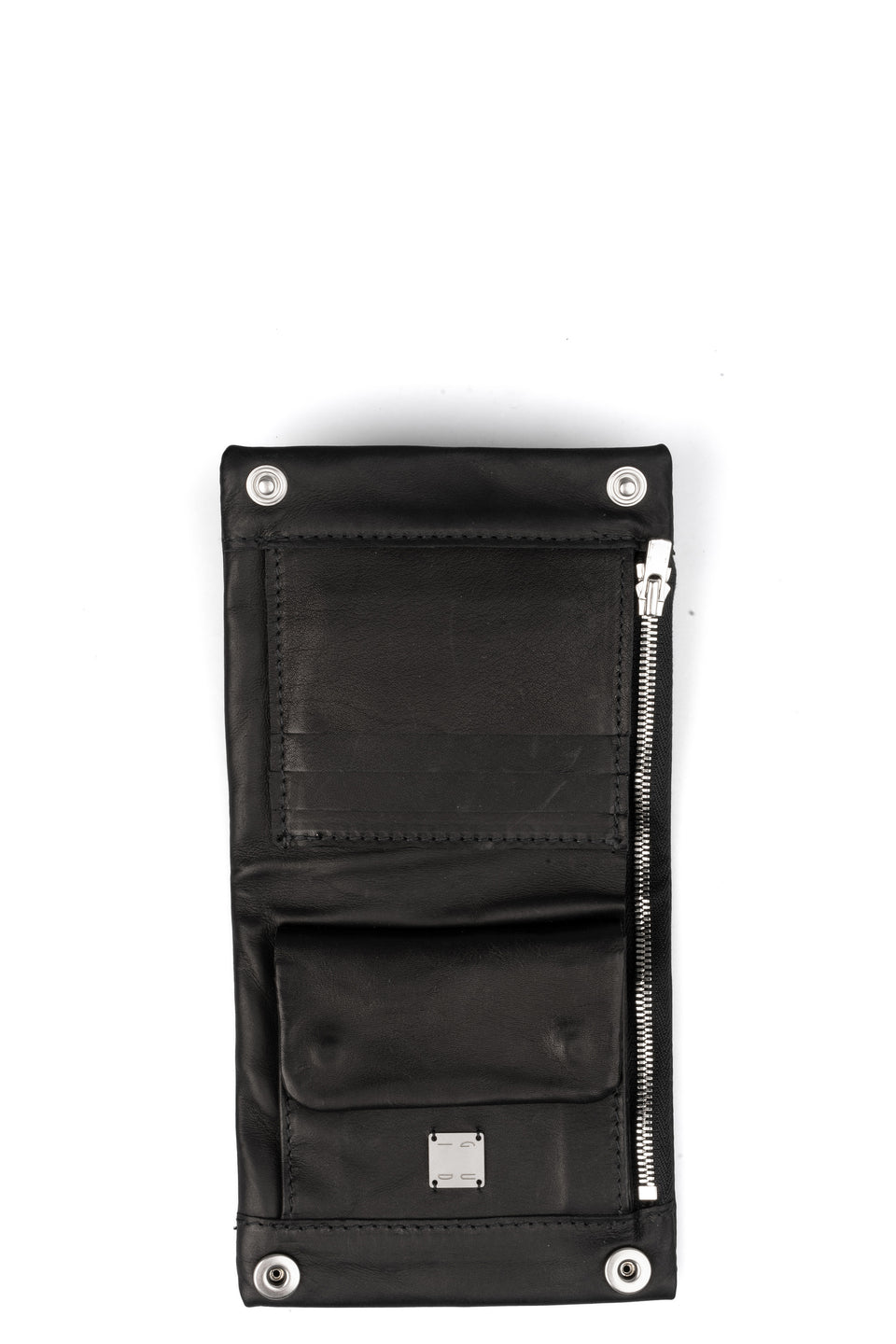 Folded leather wallet | B7P