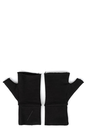 Thom Krom | AW26 - Knitted Gloves, Black, shot on table