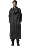 Tevere denim trench coat