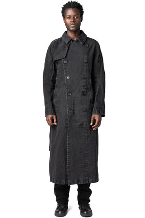 LEB Leon Emanuel Blanck | AW26 - Tevere denim trench coat, K03-TC-TD