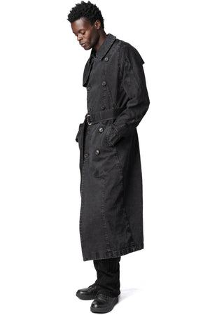 LEB Leon Emanuel Blanck | AW26 - Tevere denim trench coat, K03-TC-TD