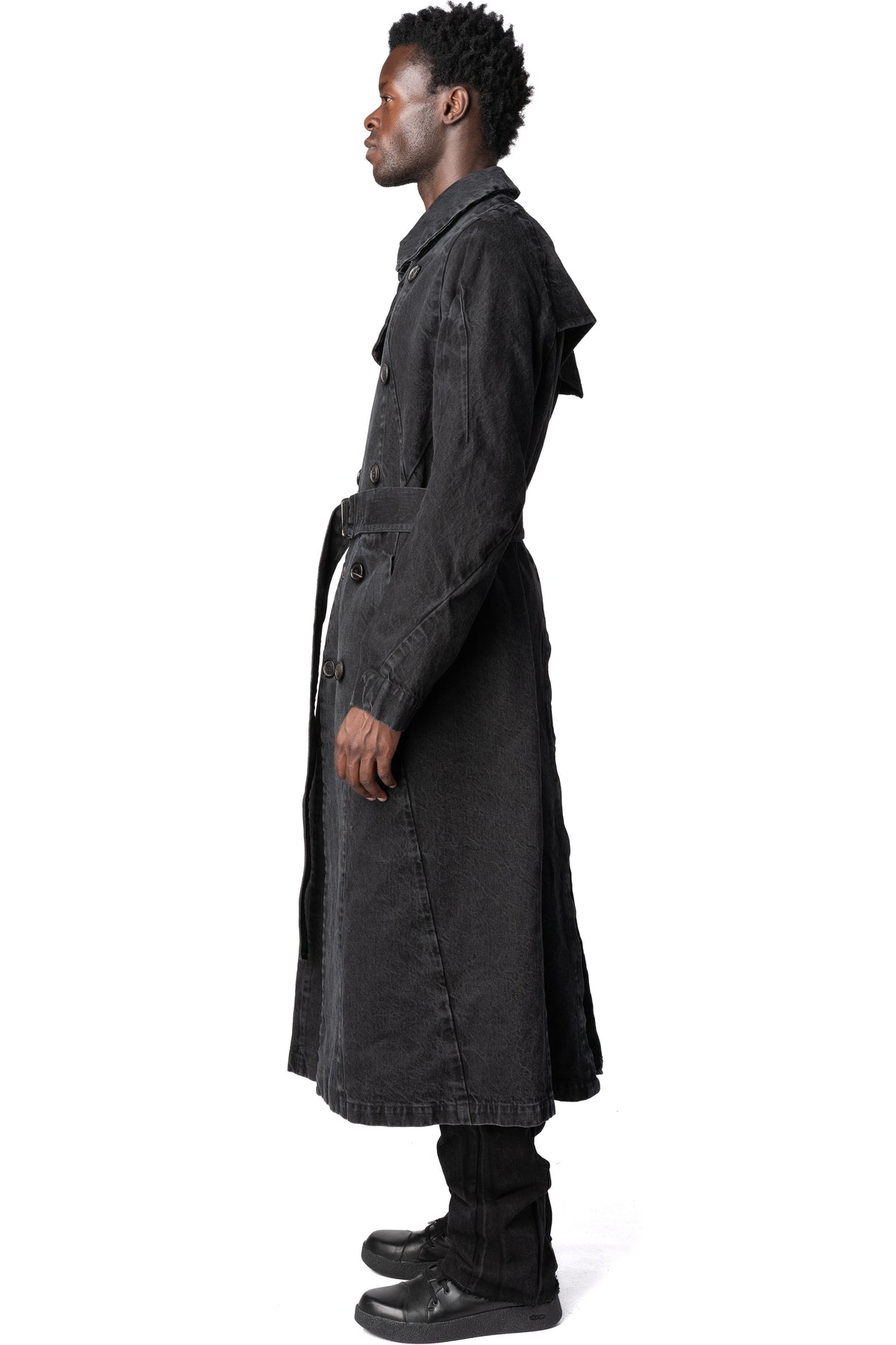 LEB Leon Emanuel Blanck | AW26 - Tevere denim trench coat, K03-TC-TD