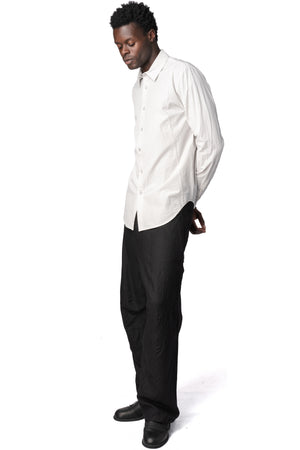 Forme D'Expression | AW26 - Slim sutured cotton shirt, Water US038