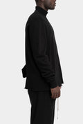 Headon DBL mock neck sweater, Slub Felpa