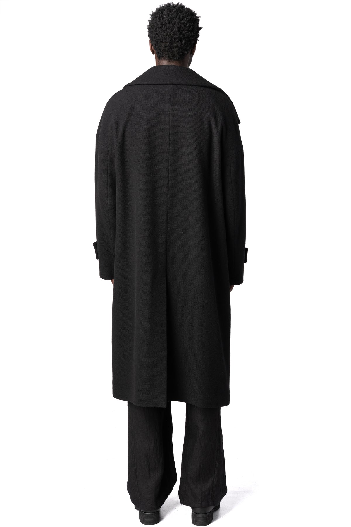 Forme D'Expression | AW26 - High neck wool cashmere overcoat, HC022