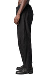 Baggy casual wool linen pants