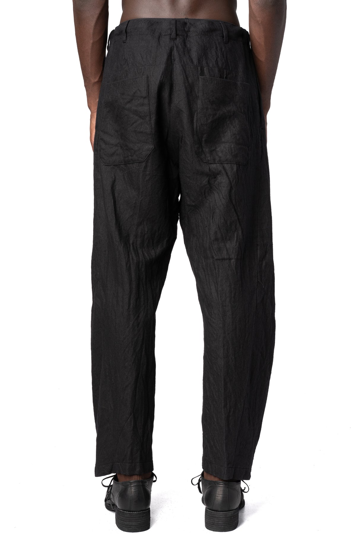 Forme D'Expression | AW26 - Baggy casual wool linen pants, HP130