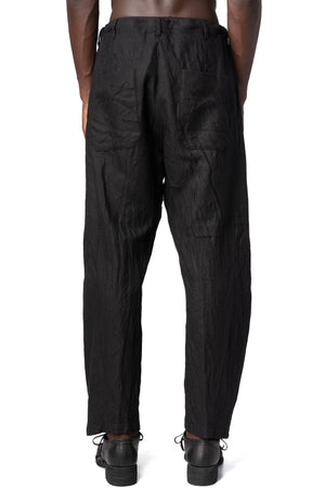 Forme D'Expression | AW26 - Baggy casual wool linen pants, HP130