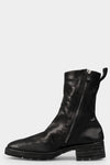 Side zip boots, Vibram sole