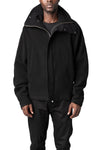 Wool felt aviator jacket