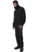 Wool felt aviator jacket
