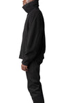 Wool felt aviator jacket