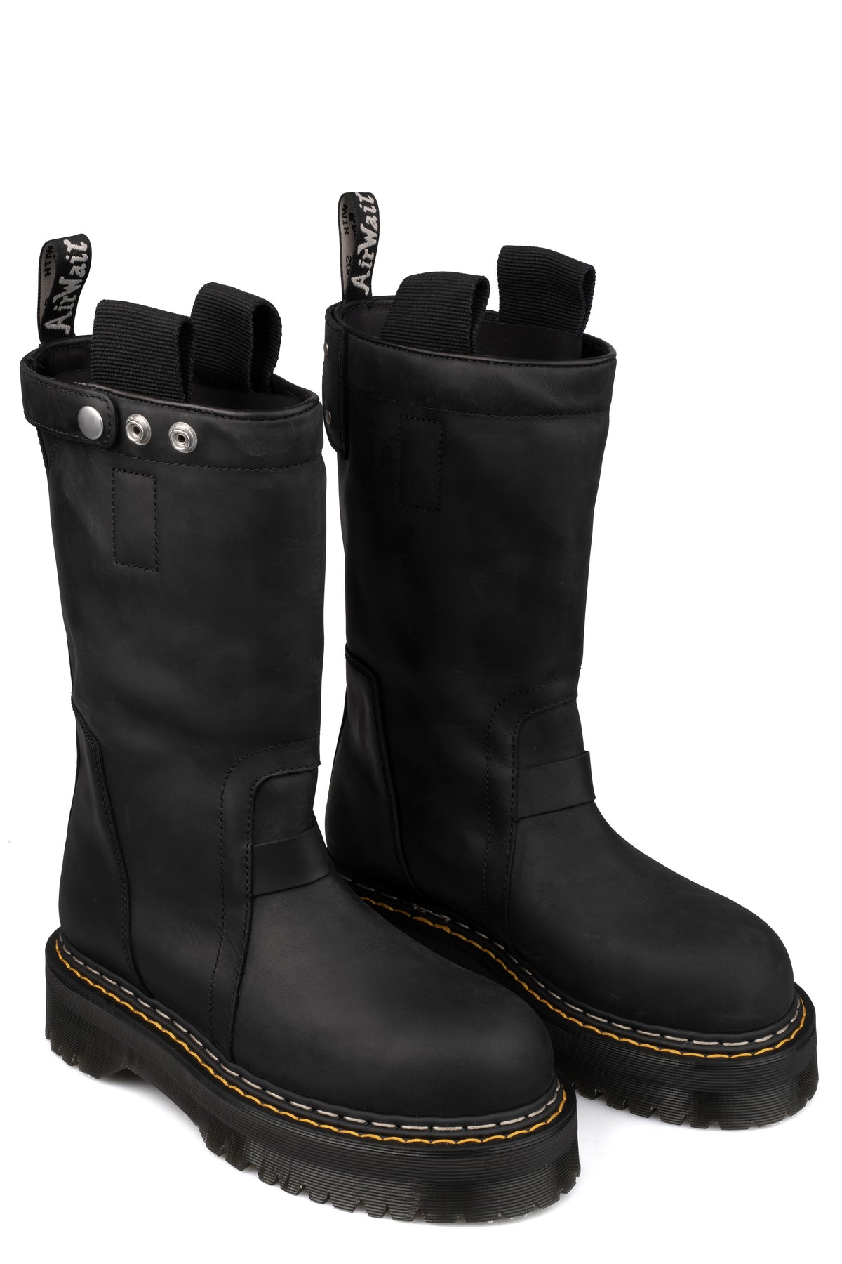 Rick Owens | AW26 - Dr. Martens quad sole pull on nubuck boot, DM02F1814