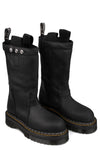 Quad sole steel toe pull on nubuck boot