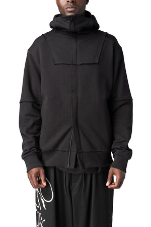 Y-3 | AW26 - French terry ninja zip hoodie, Black KR1073
