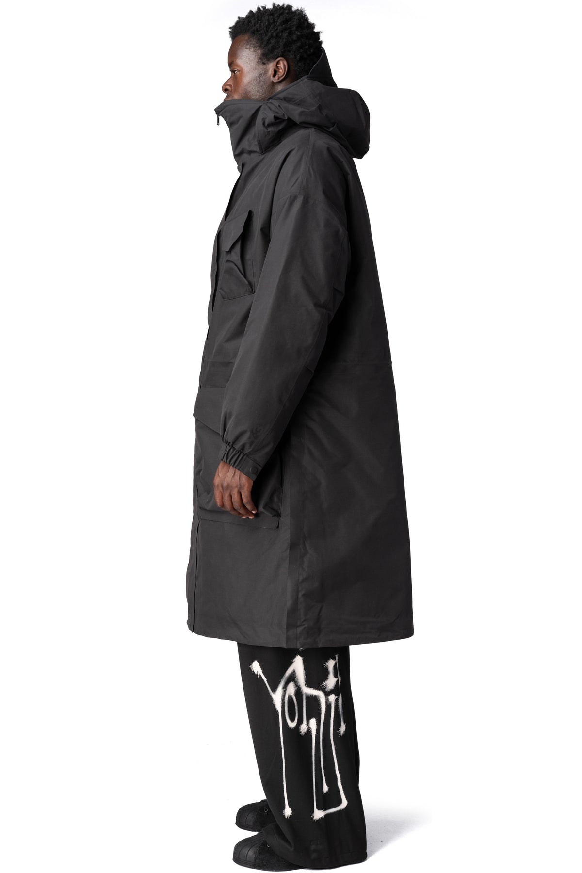 Y-3 | AW26 - GTX padded hooded coat, Black KR1097