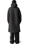 GTX padded hooded coat, Black