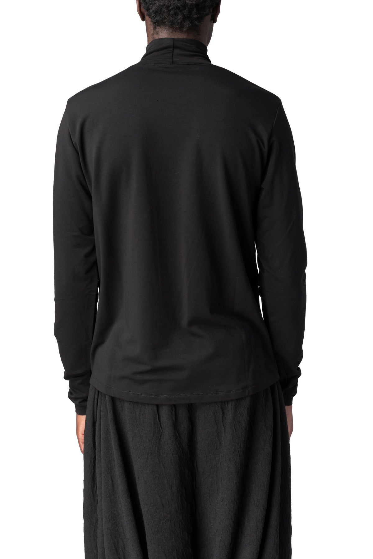 La Haine Inside Us | AW26 - Regular stretch bamboo turtleneck, Black M1356