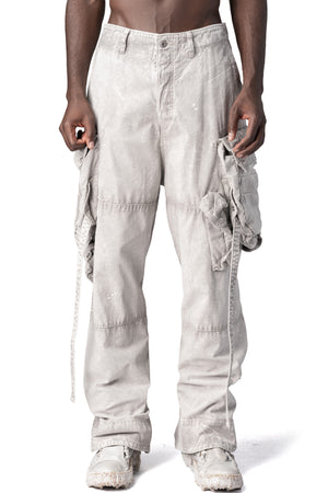 Julius_7 | AW26 - Wide cargo trousers, Plaster 957PAM16-PL