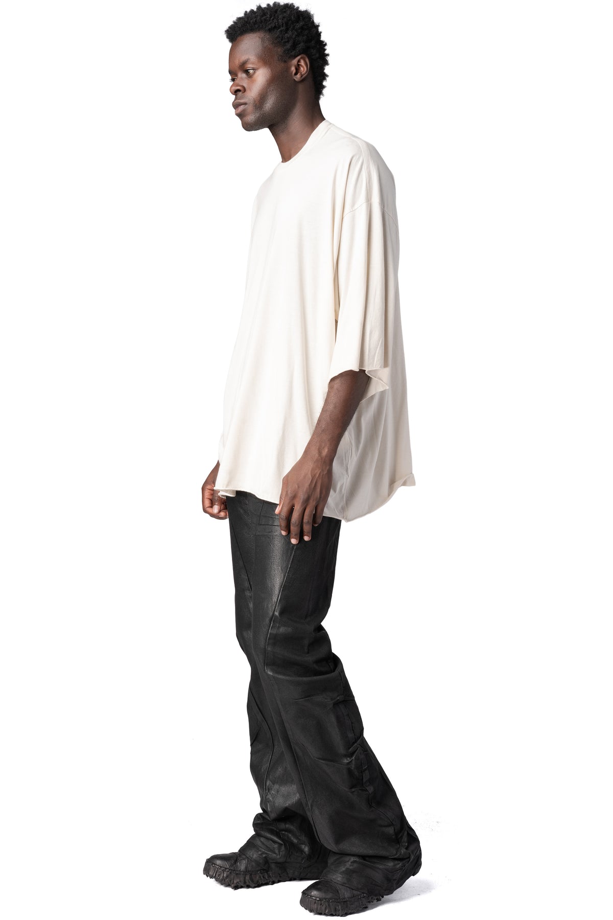 Julius_7 | AW26 - Oversized modal jersey T-shirt, Off White 957CUM19