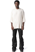 Oversized modal jersey T-shirt, Off White