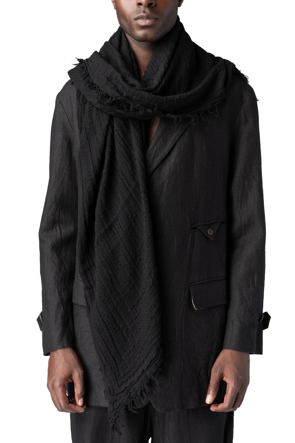 Forme D'Expression | AW26 - Argo wool scarf HX115, front view