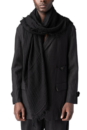 Forme D'Expression | AW26 - Argo wool scarf HX115, front view